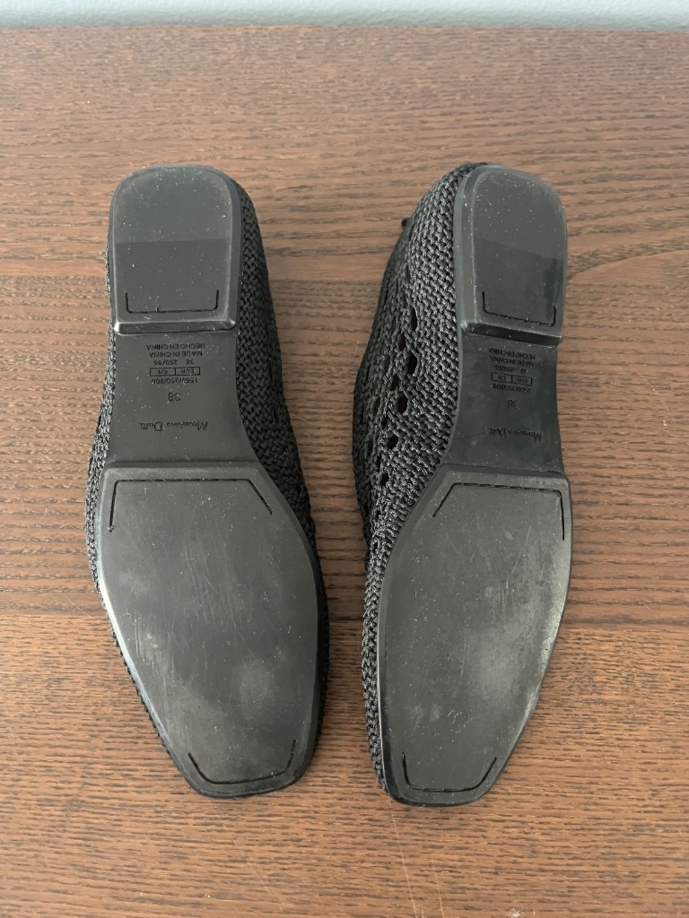 Massimo Dutti Braided fabric ballet flats - Black 7.5 (38) - Picture 3 of 4